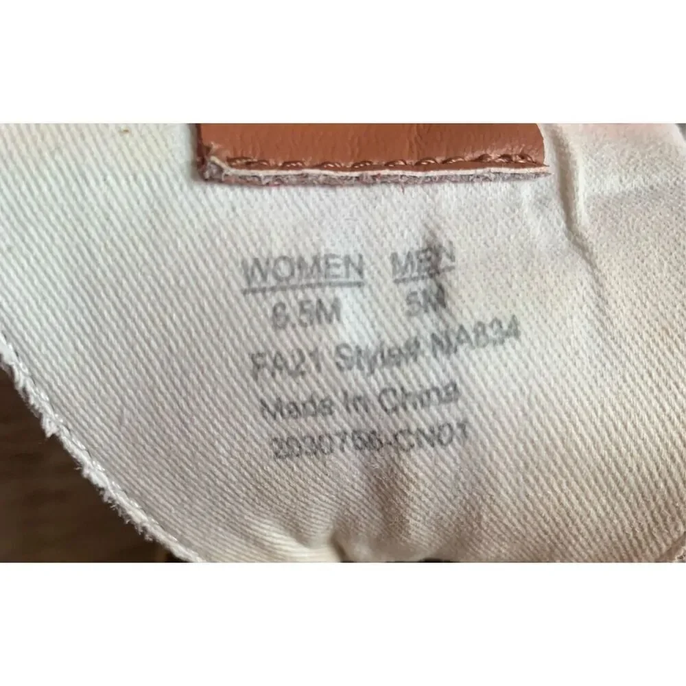 Madewell size 6.5M Court Sneakers in Nubuck and Recycled Leather